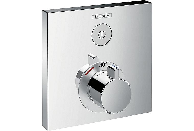 UP-Thermostat Hansgrohe ShowerSelect Fertigset 1 Verbraucher chrom UP-Thermostat Hansgrohe ShowerSelect Fertigset 1 Verbraucher chrom