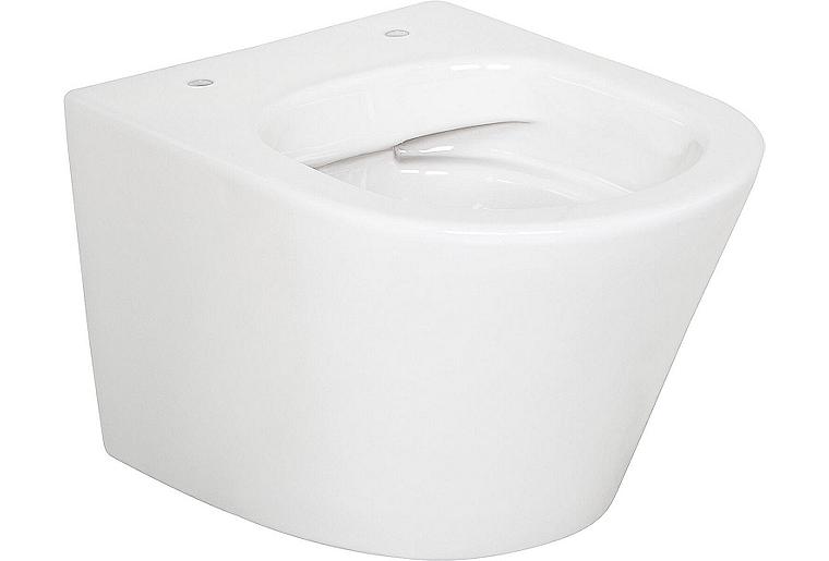 Wand-Tiefspül-WC Amur Compact BxHxT: 360x360x475 mm Spülrandlos Keramik weiß Wand-Tiefspül-WC Amur Compact BxHxT: 360x360x475 mm Spülrandlos Keramik weiß