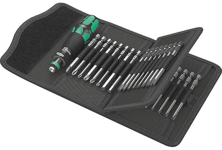 Bitschraubendreher-Set Wera Kraftform Kompakt 62, 33‑teilig