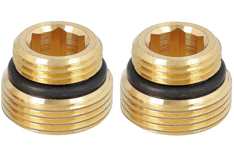 Übergangsnippel messing DN20(3/4") x DN15(1/2") flachdichtend, VPE 2 Stk Übergangsnippel messing DN20(3/4") x DN15(1/2") flachdichtend, VPE 2 Stk