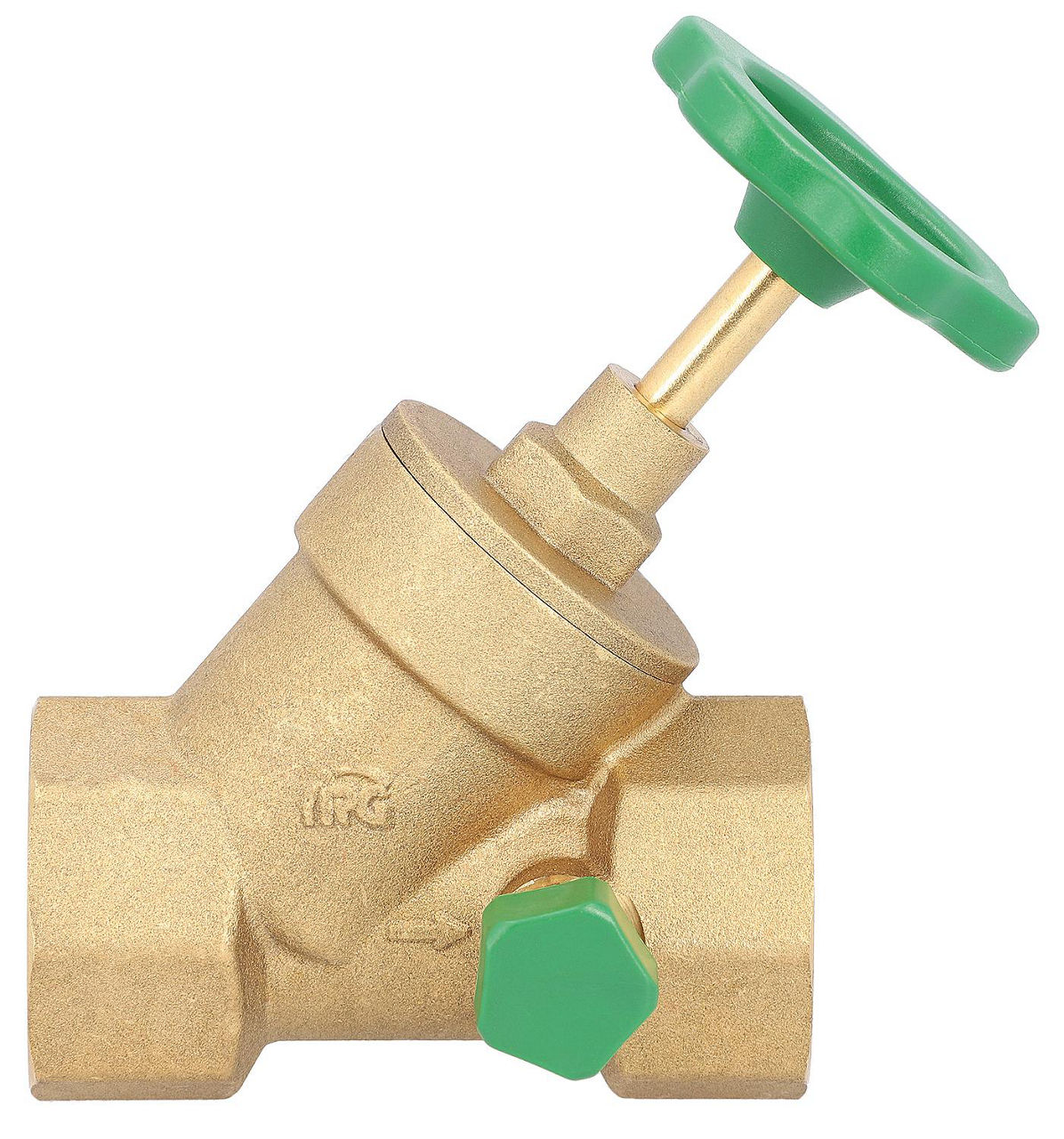 Schrägsitzventil DN 32 11/4" mit Entleerung Schrägsitzventil DN 32 11/4" mit Entleerung