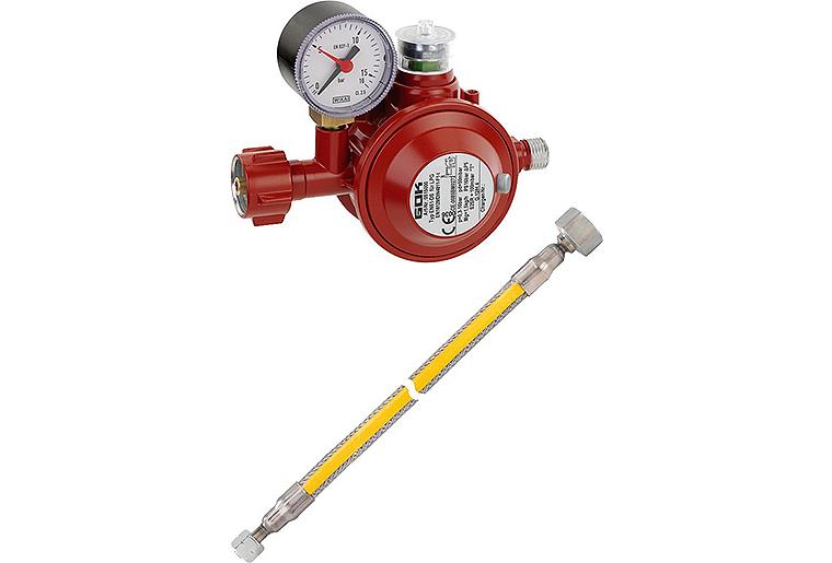 Herd Anschluss-Set Pro 1,5kg/h 50mbar , für Haushaltsanlagen Herd Anschluss-Set Pro 1,5kg/h 50mbar , für Haushaltsanlagen