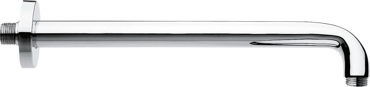 Wand-Anschlussrohr MS DN15 (1/2") L=300 mm Messing verchromt rund