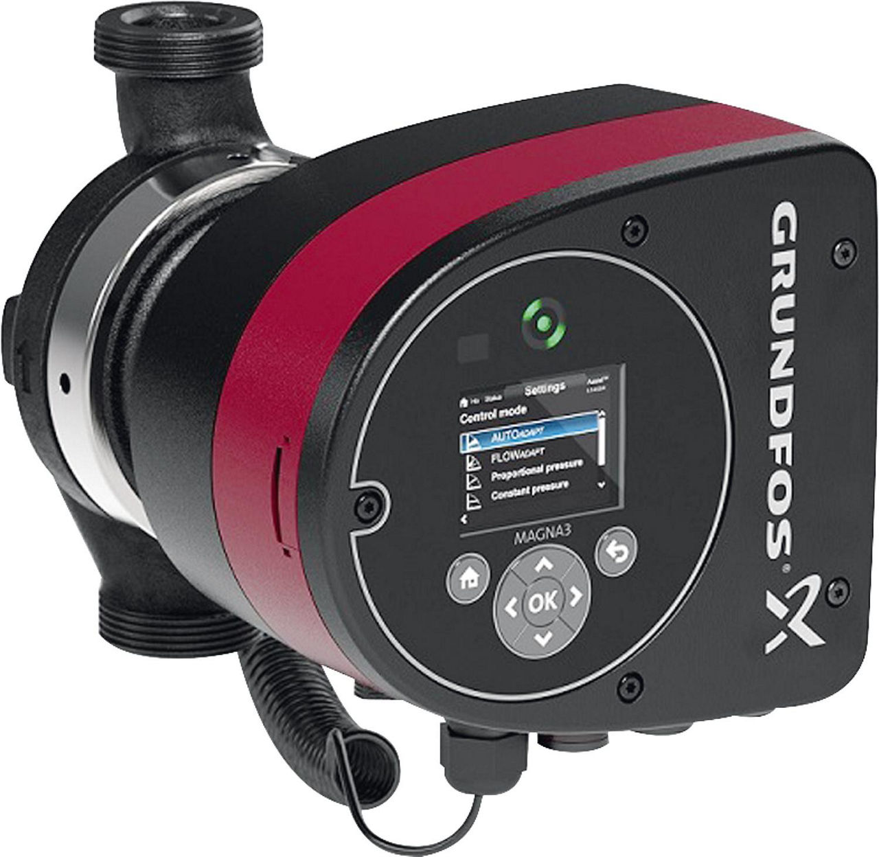 Umwälzpumpe Grundfos Magna 3 25-100, Baulänge 180mm