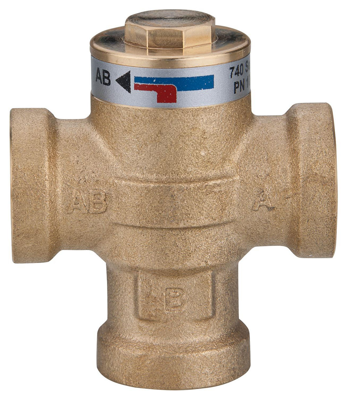 Easyflow Wood 740 Rücklaufanhebeventil 60°C, DN20 (3/4"), IG Easyflow Wood 740 Rücklaufanhebeventil 60°C, DN20 (3/4"), IG