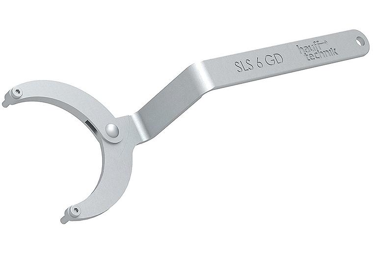 Gelenkstirnlochschlüssel zur Montage und Demontage der Systemdeckel