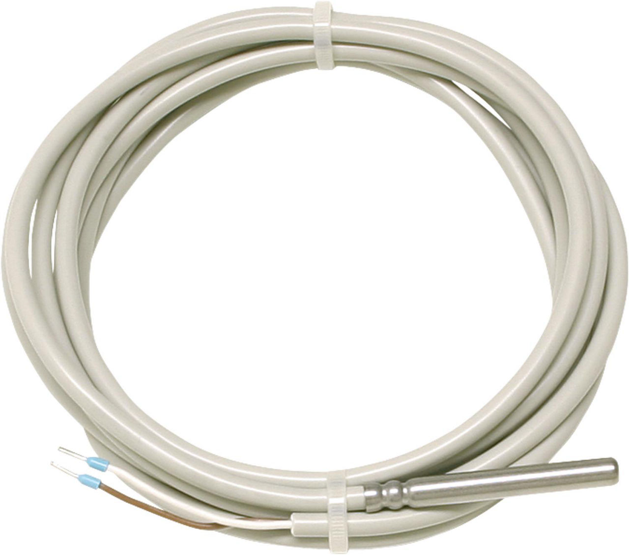 JUMO-Temperaturfühler PT 100 Messbereich -5...80°C Länge 2500 mm PVC JUMO-Temperaturfühler PT 100 Messbereich -5...80°C Länge 2500 mm PVC
