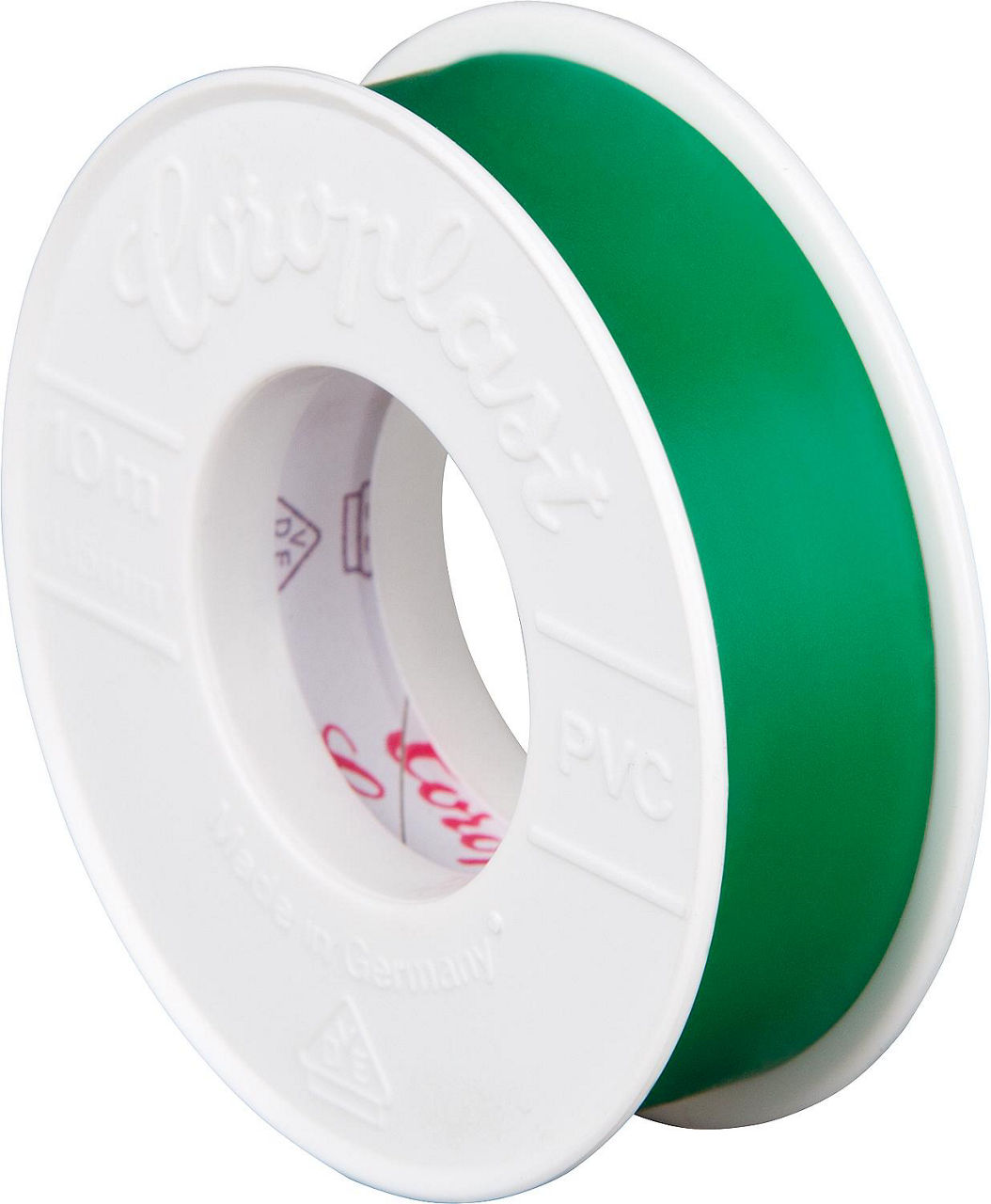 Elektroisolierband grün Breite 15mm Länge 10mtr. / 1 Stk. Elektroisolierband grün Breite 15mm Länge 10mtr. / 1 Stk.