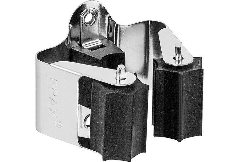 Gerätestielhalter, einzeln, für die Wand Gerätestielhalter, einzeln, für die Wand