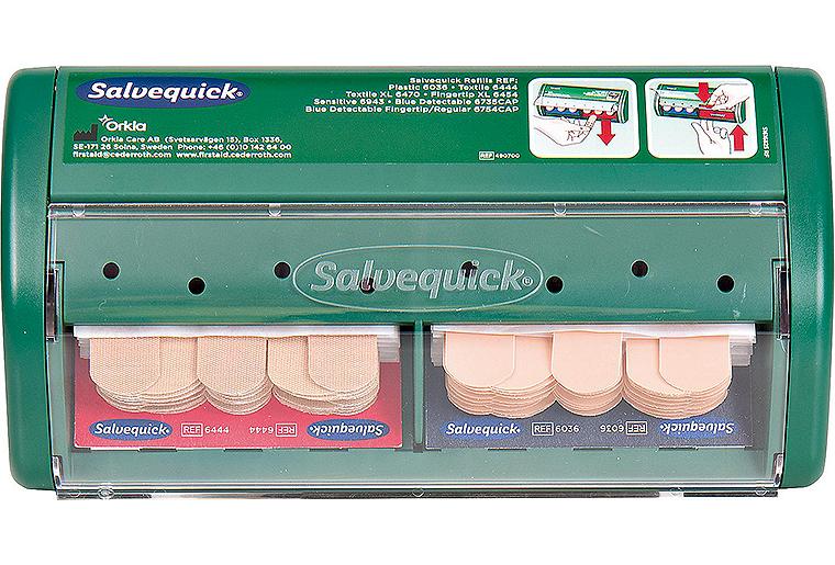 Pflaster-Spender Salvequick mit Inhalt Pflaster-Spender Salvequick mit Inhalt