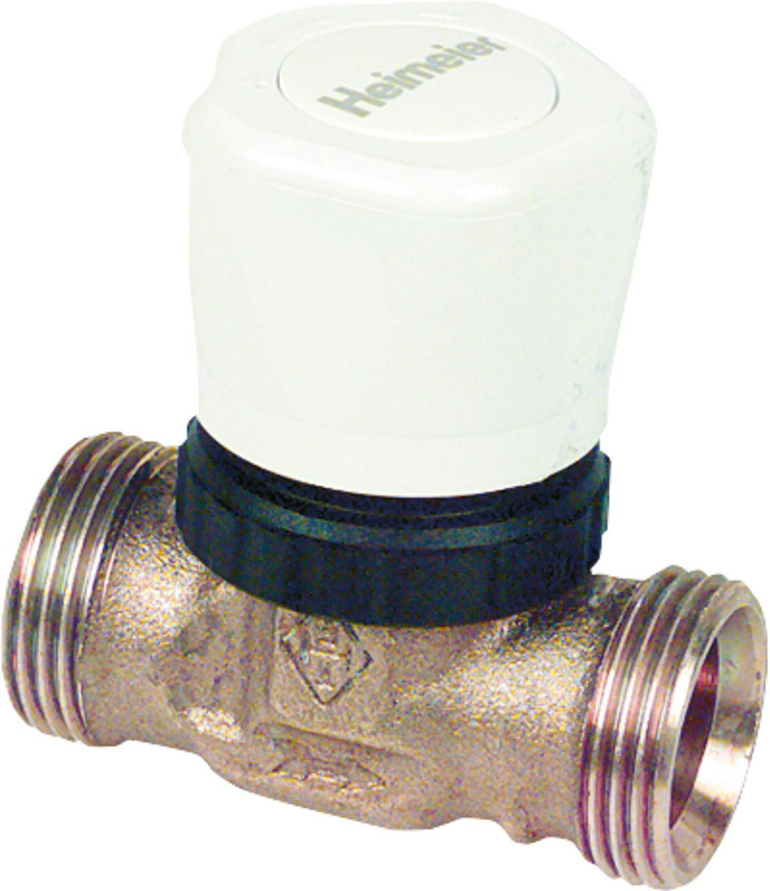Vorlauf-Regulierventil DN 15 mit Thermostat Oberteil,Anschl. m. AG 3/4" für Verschraubung o. Handregulierkappe Vorlauf-Regulierventil DN 15 mit Thermostat Oberteil,Anschl. m. AG 3/4" für Verschraubung o. Handregulierkappe