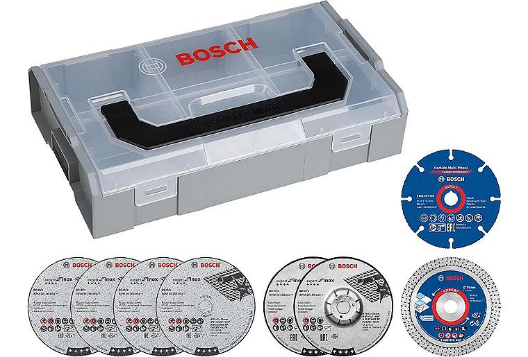 Trenn- und Schleifscheiben-Set Bosch Ø 76 mm, mit Mini L-Boxx