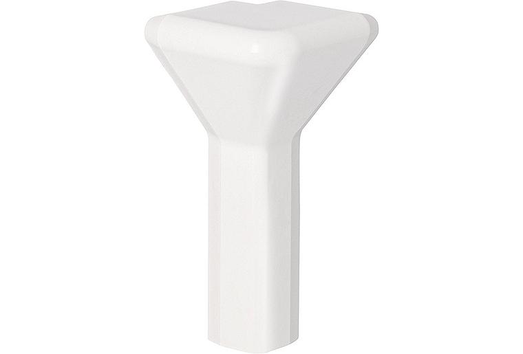 Aussenecke AEEC-K Kunststoff für Basis-Wandblende BWEC-3 und BWEC-3D, RAL 9016