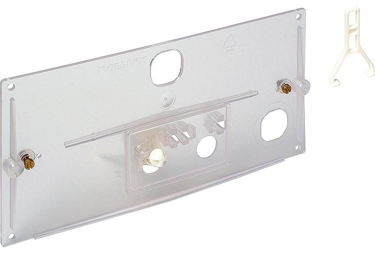 Geberit Transparente Schutzplatte mit Hebelmechanik und Bügel Ref.Nr.240.026.00.1 Geberit Transparente Schutzplatte mit Hebelmechanik und Bügel Ref.Nr.240.026.00.1