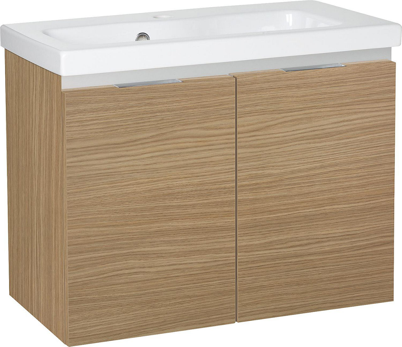 WTU+Keramik-WT EOLA Eiche natur, 2 Türen 710x580x380mm