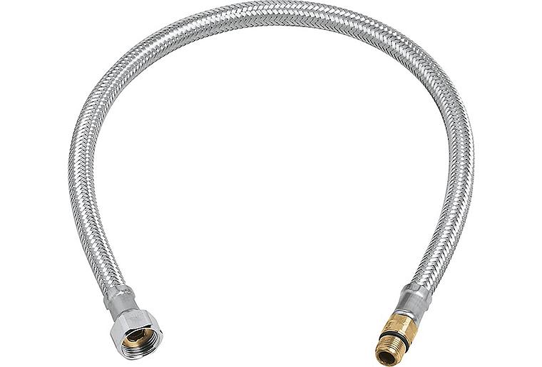 Druckschlauch Grohe 46322 M12x1x3/8"x530, chrom Druckschlauch Grohe 46322 M12x1x3/8"x530, chrom