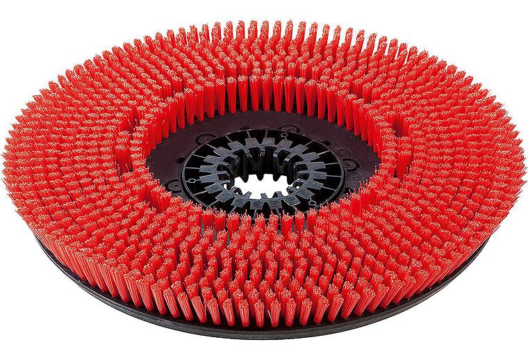 Scheibenbuerste kpl. rot D43