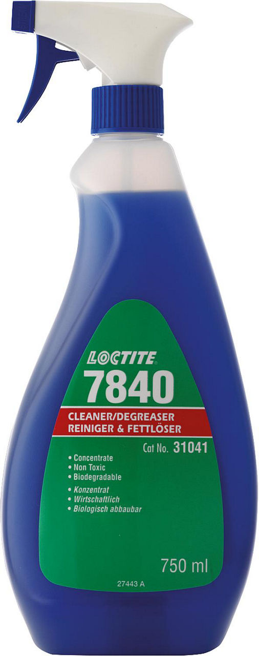 Reiniger & Fettlöser LOCTITE SF 7840, 750ml Handzerstäuber Reiniger & Fettlöser LOCTITE SF 7840, 750ml Handzerstäuber