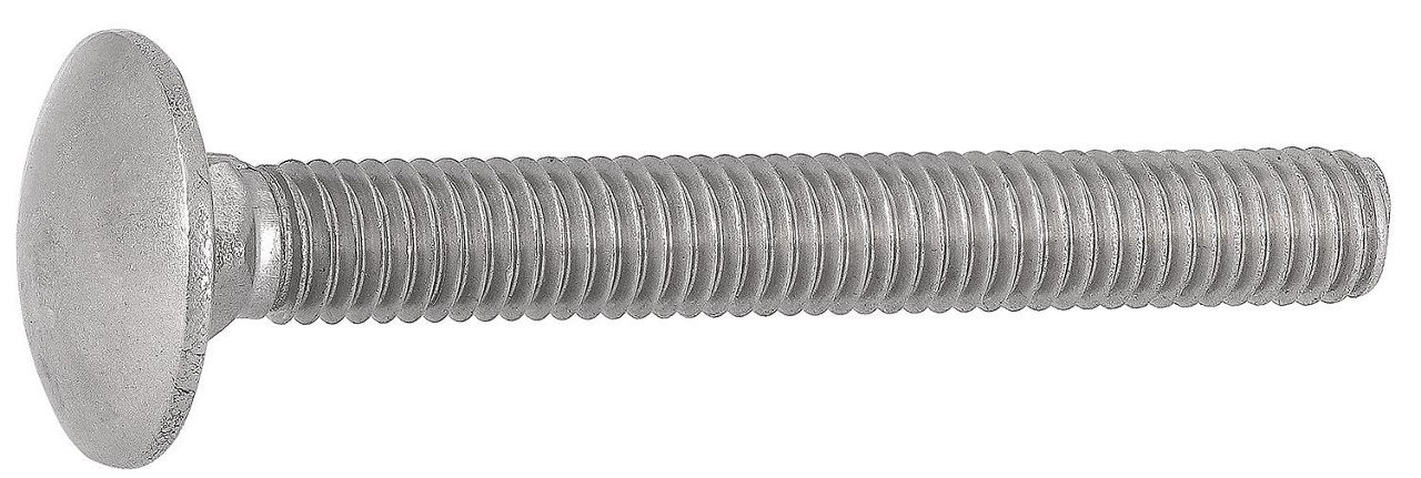 Flachrundschrauben mit Vierkantansatz, VG DIN 603 A2 M 5X40/40 VPE: 200