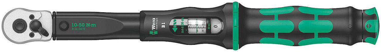 Drehmomentschlüssel WERA - Click-Torque A5 Antrieb 6,3mm (1/4")