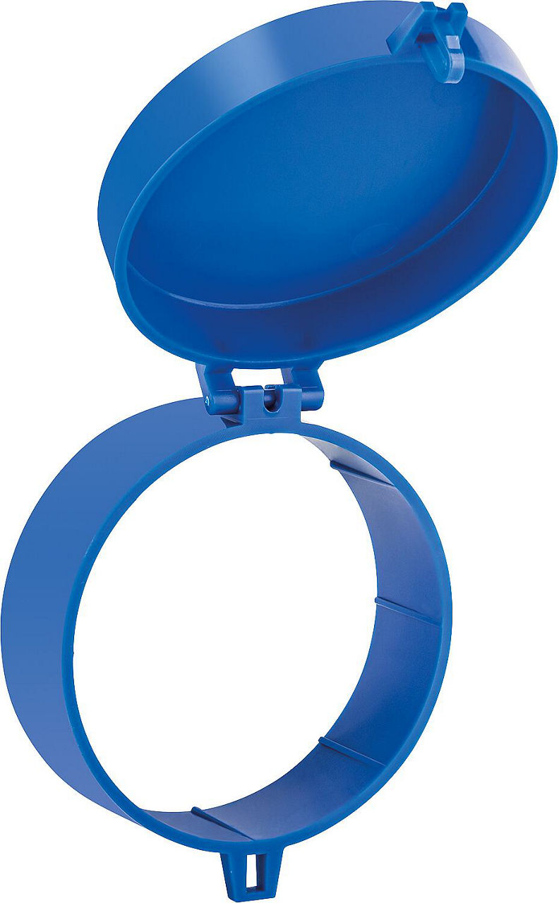 Schutzaufsatz zu Zapfhahnzähler Farbe: blau Schutzaufsatz zu Zapfhahnzähler Farbe: blau