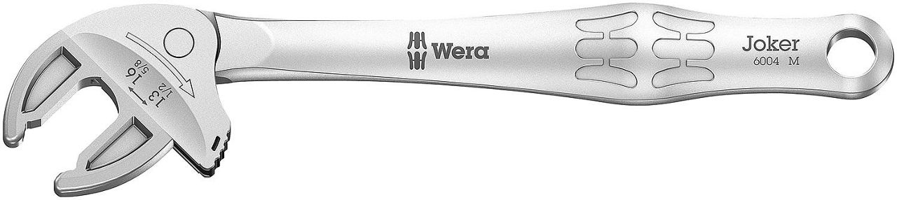 Maulschlüssel Wera 6004 Joker M selbstjustierend, mit Ratschenfunktion , SW 13,0 - 16,0