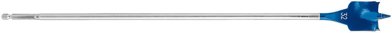 Flachfräsbohrer BOSCH® EXPERT SELFCUT Speed Ø 32,0 x 400 mm mit 1/4" Sechskantaufnahme Flachfräsbohrer BOSCH® EXPERT SELFCUT Speed Ø 32,0 x 400 mm mit 1/4" Sechskantaufnahme