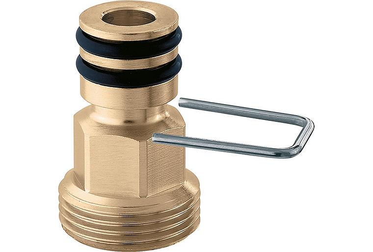 Steckadapter 3/4" AG x 18mm mit Clip Zubehör für Kunststoffverteiler Steckadapter 3/4" AG x 18mm mit Clip Zubehör für Kunststoffverteiler