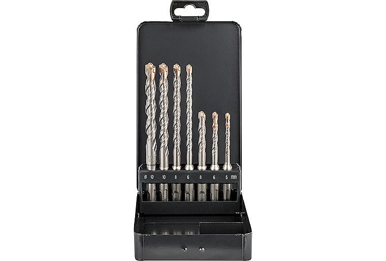 ALPEN SDS-Plus Hammerbohrerset Metallkassette SDS-plus Set KM 7-tlg. ALPEN SDS-Plus Hammerbohrerset Metallkassette SDS-plus Set KM 7-tlg.
