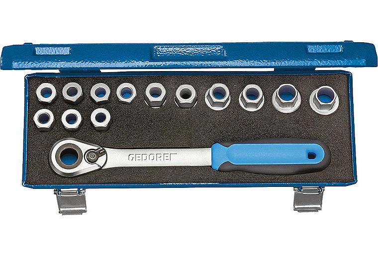 Steckschlüssel-Satz GEDORE 19 SKU-20, 14-teilig 1/2"