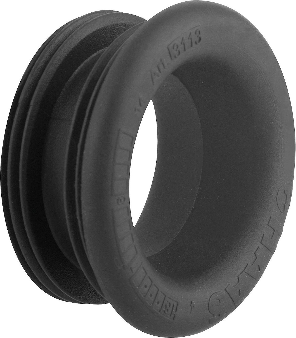 Ablaufverbinder 11/2"x 32 mm, Außen-Ø 46 mm für Gusseisenrohre, Schwarz Ablaufverbinder 11/2"x 32 mm, Außen-Ø 46 mm für Gusseisenrohre, Schwarz