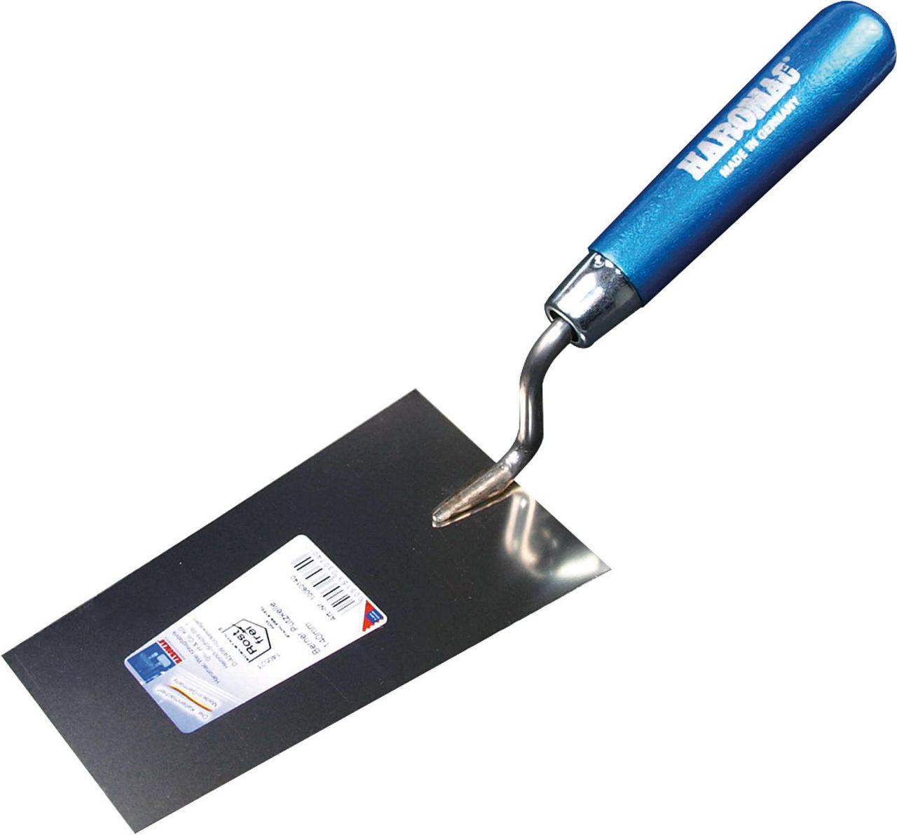 Berner Putzkelle HAROMAC 180mm, rostfrei blaues Heft Berner Putzkelle HAROMAC 180mm, rostfrei blaues Heft
