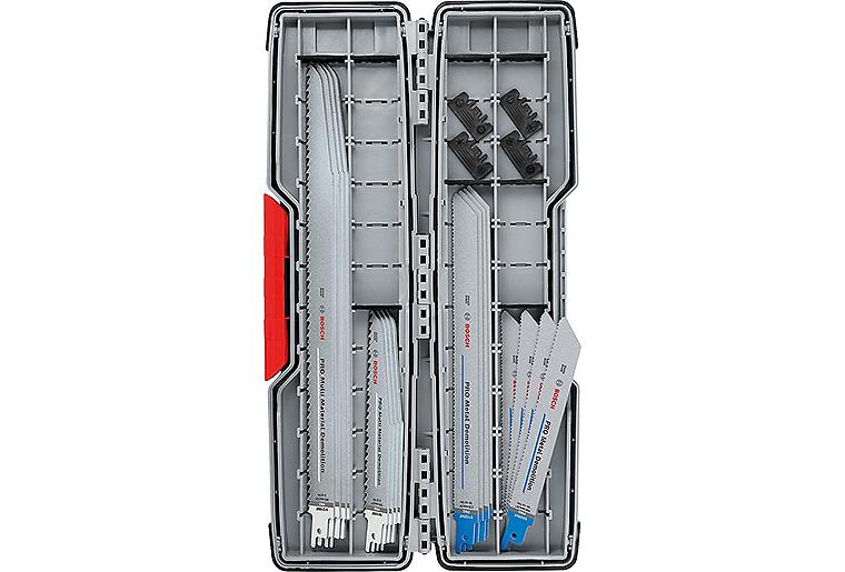 Säbelsägeblätterset Bosch PRO 16-teilig für schnitte in Metall und Holz Säbelsägeblätterset Bosch PRO 16-teilig für schnitte in Metall und Holz