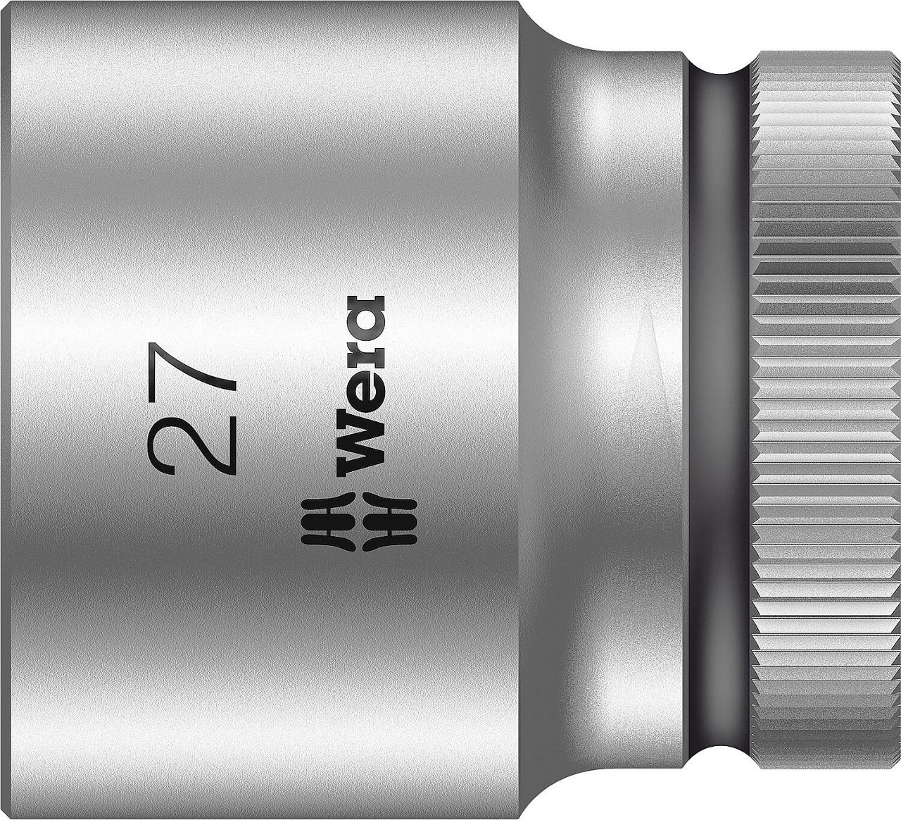 Außensechskant-Steckschlüsseleinsatz Wera 8790 HMC mit 1/2"-Antrieb, metrisch, kurz, SW 27,0 x 40 mm Außensechskant-Steckschlüsseleinsatz Wera 8790 HMC mit 1/2"-Antrieb, metrisch, kurz, SW 27,0 x 40 mm