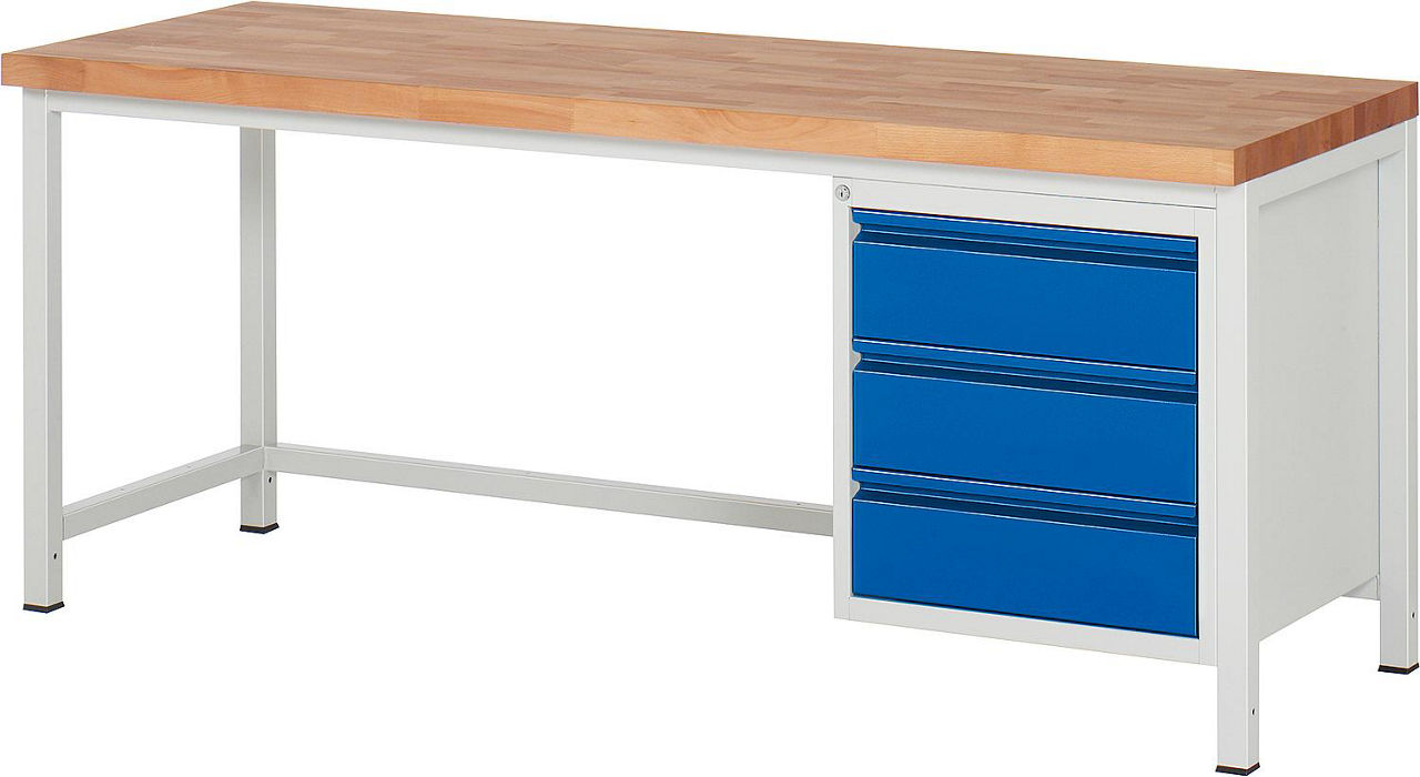 Werkbank RAU 8157 Serie Basic-8 2000 x 840 x 700 mm Werkbank RAU 8157 Serie Basic-8 2000 x 840 x 700 mm
