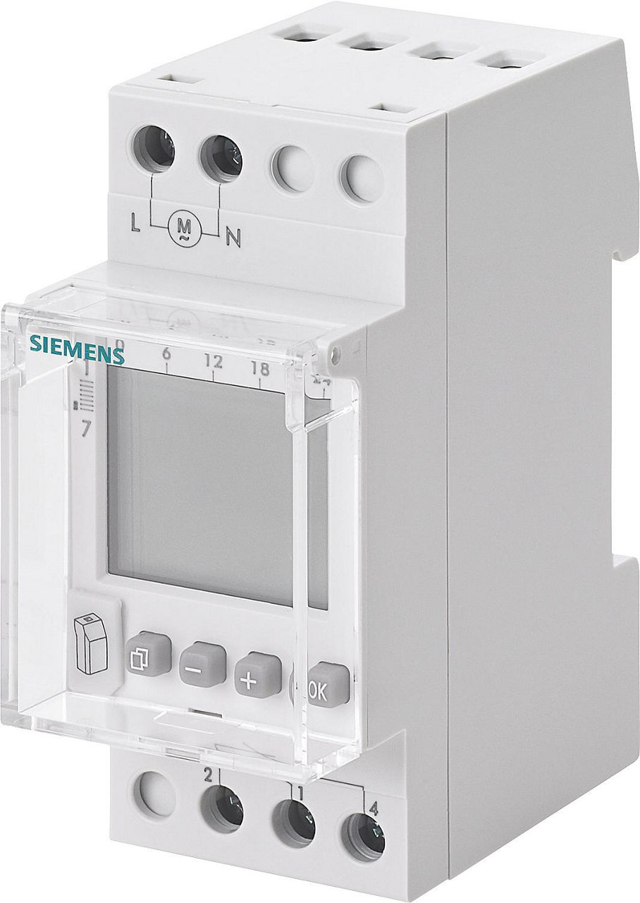 Wochenzeitschaltuhr Siemens Profi Digital 230V,16A, 1Kanal Wochenzeitschaltuhr Siemens Profi Digital 230V,16A, 1Kanal