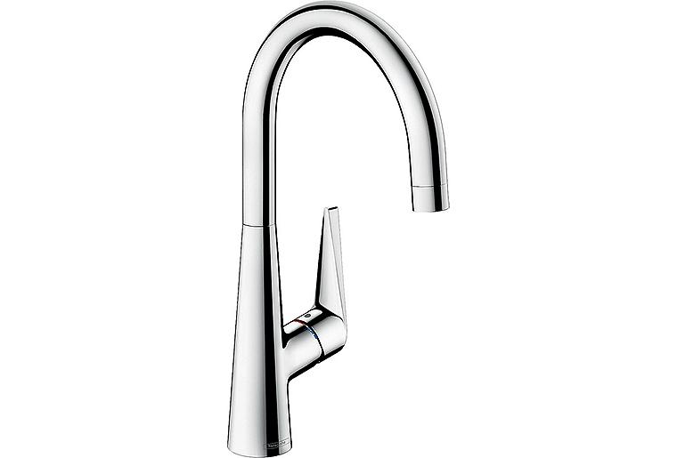 Spültischmischer Hansgrohe Talis S 260 Schwenkauslauf Ausladung 203 mm chrom