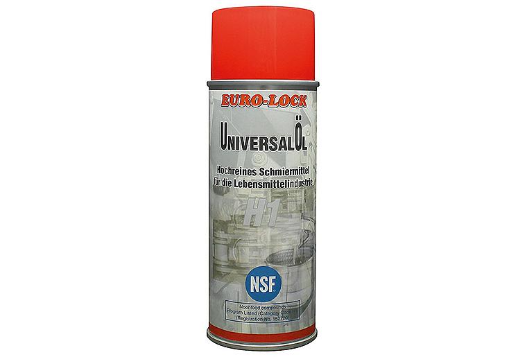 Lebensmittelöl EURO-LOCK Los 333 Universal-Öl NSF H1, 400ml Sprühdose Lebensmittelöl EURO-LOCK Los 333 Universal-Öl NSF H1, 400ml Sprühdose