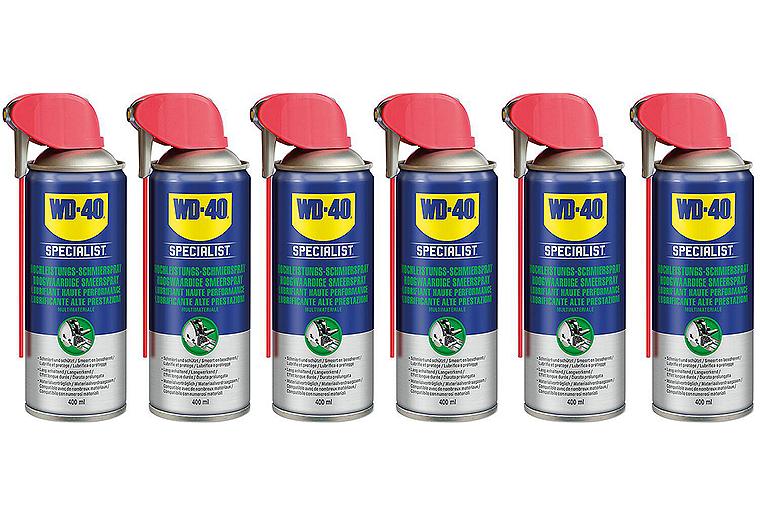 Hochleistungs-Schmierspray-Set, 6-teilig, mit Gratis Vesperbox