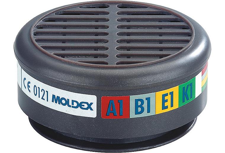 Mehrbereichsfilter A1B1E1K1 für Maskenkörper Serie 8000 VPE 1 Paar Mehrbereichsfilter A1B1E1K1 für Maskenkörper Serie 8000 VPE 1 Paar