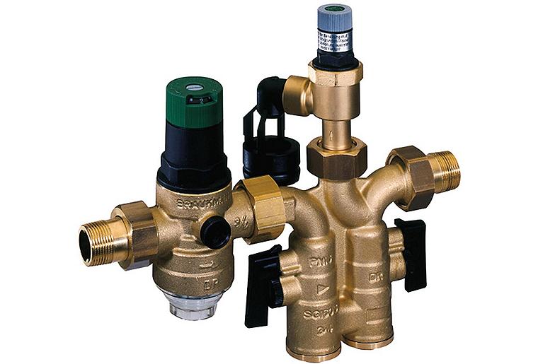 Sicherheitsgruppe SG 160 SD DN25( 1") 8 Bar, mit Druckminderer