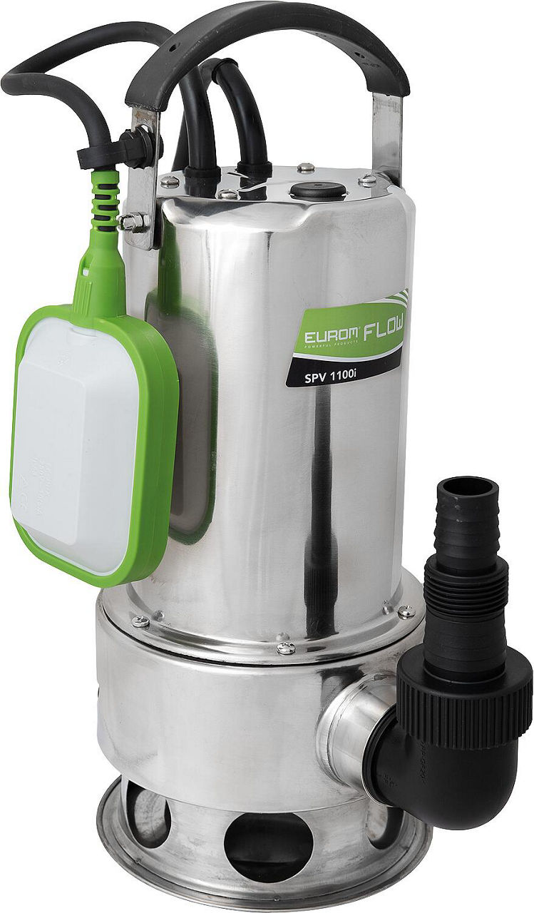 Schmutzwassertauchpumpe Flow SPV 1100 mit Schwimmerschalter Schmutzwassertauchpumpe Flow SPV 1100 mit Schwimmerschalter