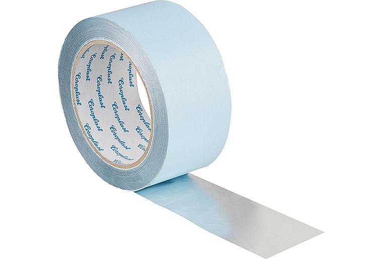 Reinaluminiumklebeband (nicht brennbar) COROPLAST 1530 AWX (A2) 50mm x 50m Reinaluminiumklebeband (nicht brennbar) COROPLAST 1530 AWX (A2) 50mm x 50m