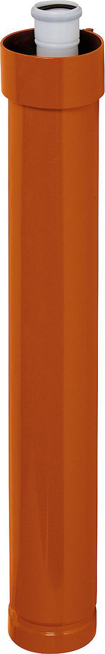 Überdachverlängerung, DN 60/125 rot, 1000mm Überdachverlängerung, DN 60/125 rot, 1000mm