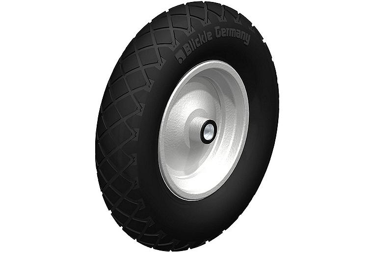 Luftreifen mit Blockprofil P 403/25-90R,Tragfähigkeit 250kg, Rad-Ø 400mm,Achsloch-Ø 25mm Luftreifen mit Blockprofil P 403/25-90R,Tragfähigkeit 250kg, Rad-Ø 400mm,Achsloch-Ø 25mm