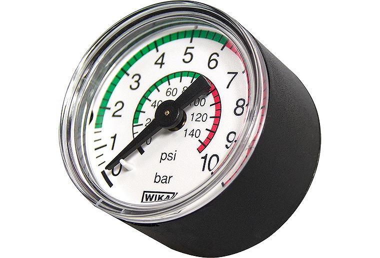 Manometer 6 bar 6701 für Drucksprüher Ferrum und Resistent Manometer 6 bar 6701 für Drucksprüher Ferrum und Resistent