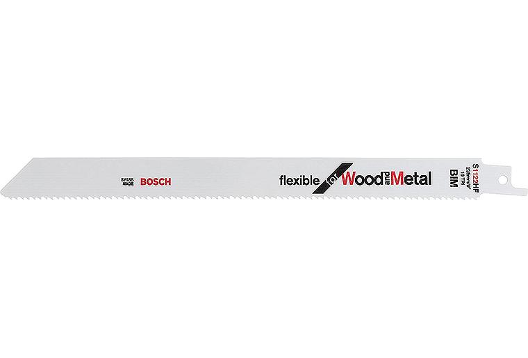 Säbelsägeblätter BOSCH S1122HF Länge 225mm VPE 5 Stück für Holz und Metall Säbelsägeblätter BOSCH S1122HF Länge 225mm VPE 5 Stück für Holz und Metall