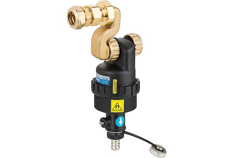 Magnetit- und Schlammabscheider DIRTMAGSLIM Typ 545252 Vaillant Aufputz 22mm x DN20 (3/4") ÜM
