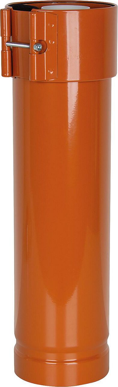 Überdachverlängerung, DN 60/125 rot, 500mm Überdachverlängerung, DN 60/125 rot, 500mm