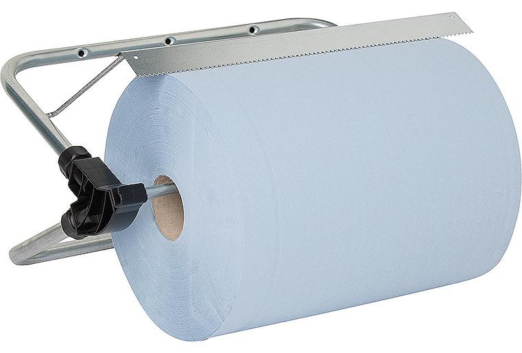 Rollenhalter für Großrollen wandhängend, leichte Ausführung Rollenhalter für Großrollen wandhängend, leichte Ausführung
